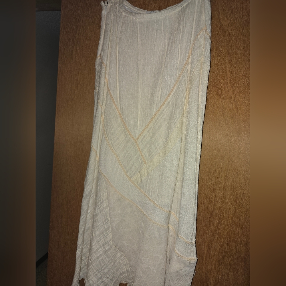 Nancy Bolen City Girl,  Elegant Cream Skirt  With Matching Tops To Make Set